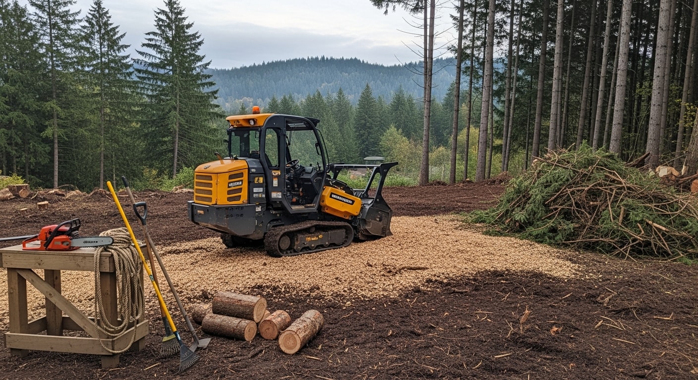 Professional tree removal and land clearing in Snohomish County
